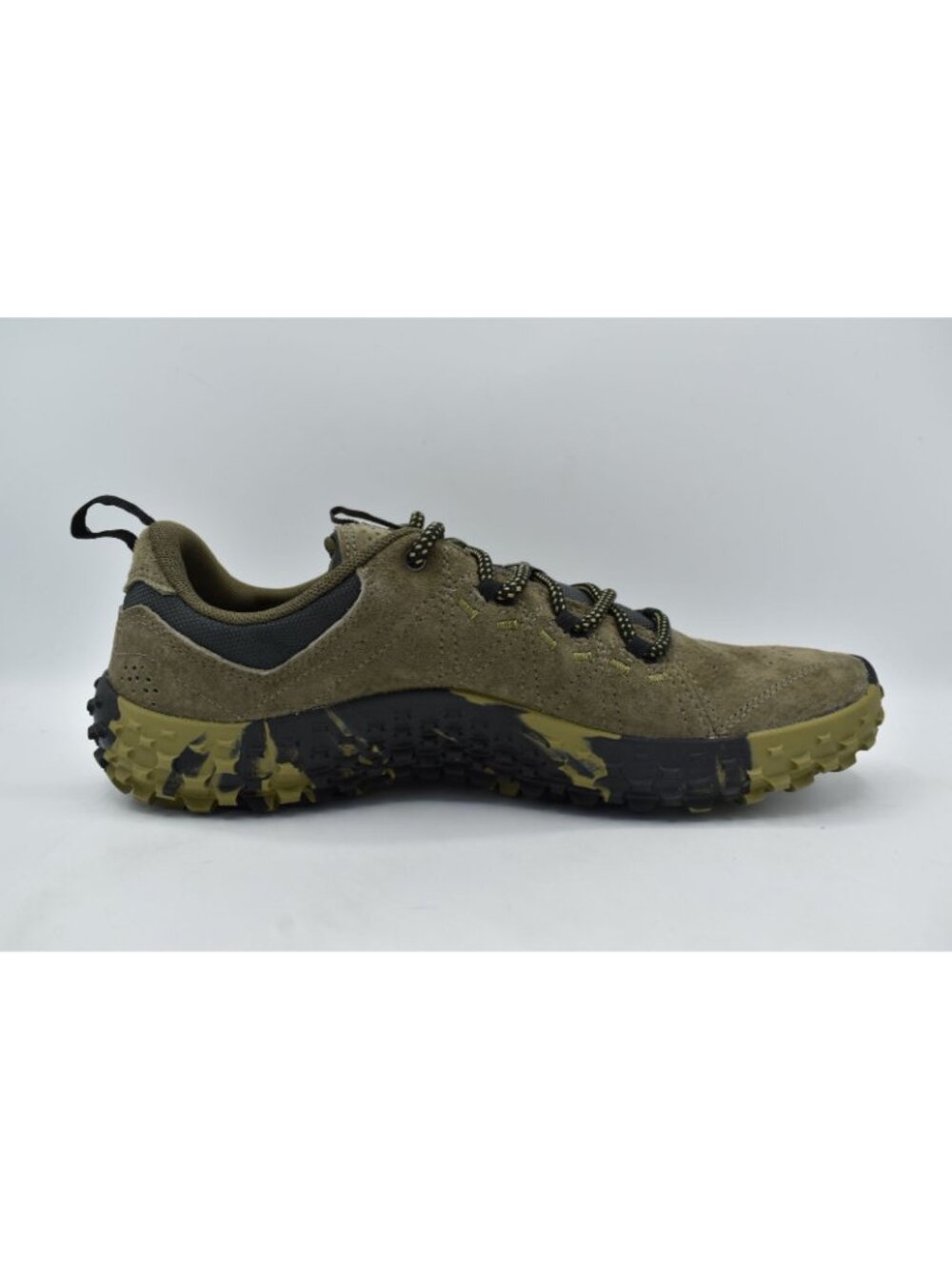 Merrell Mens Size 10 Wrapt Olive Green Leather Lace Up Sneakers Shoes - Picture 6 of 11